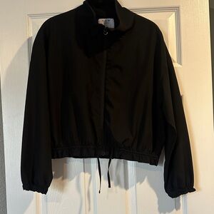Old Navy Classic Black active crop Jacket